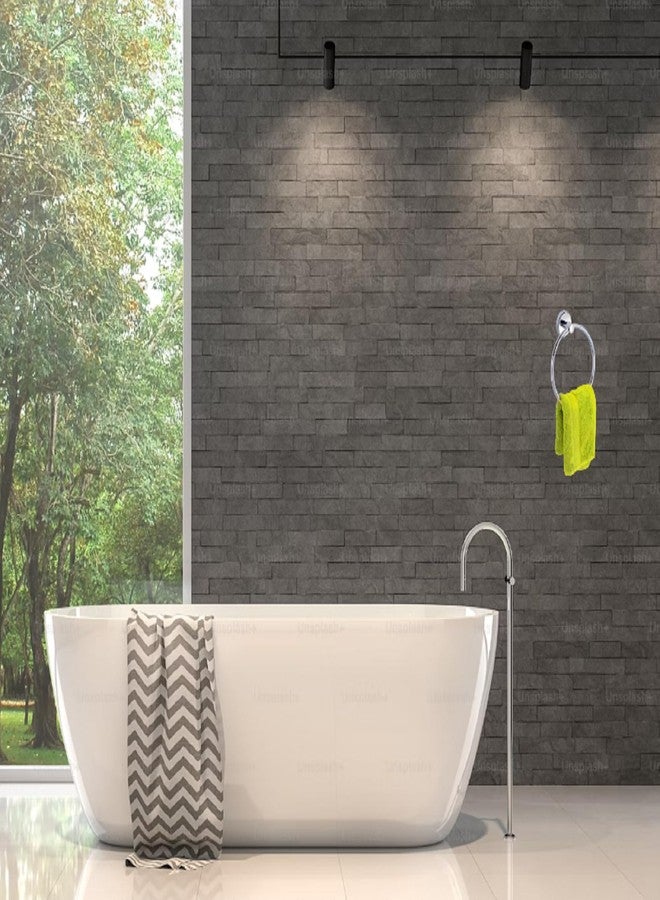 JAGGER JAG221 Round Towel Rings/Towel Holder/Hand Towel Stand/Cloth Hanger Napkin Holder/Cloth Stand Towel Holder for Bathroom Kitchen Washbasin (Silver, Pack of - 2) - Image 5